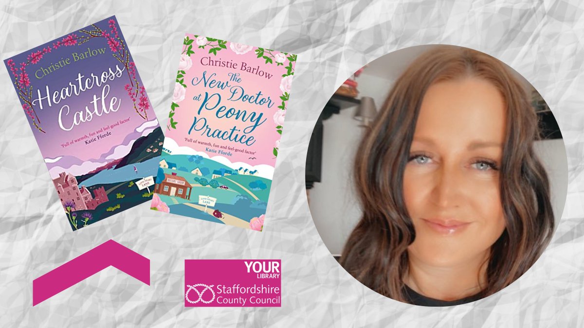 StaffsLibraries's tweet image. SAVE THE DATE! 15th June 10am – 12pm. Meet best selling author 
@ChristieJBarlow at Tamworth Library. Books available for purchase and signing. The event is free but booking is essential via
01827782124 or email tamworth.library@staffordshire.gov.uk ❤🌷
@0neMoreChapter_