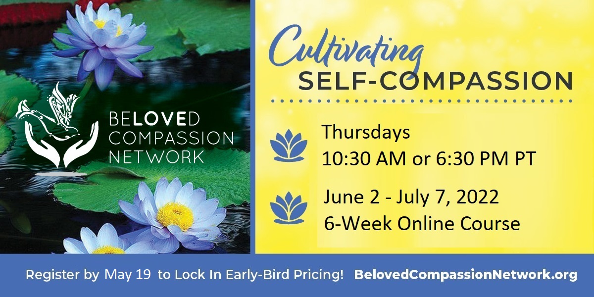 belovedway_'s tweet image. Early-bird pricing on Cultivating Self-Compassion ends TONIGHT! Register now to snag your spot in our upcoming online #course and save 25% on registration.

This summer, make #SelfCompassion a way of life through the #CompassionPractice. Register here: belovedcompassionnetwork.org/cultivating-se…