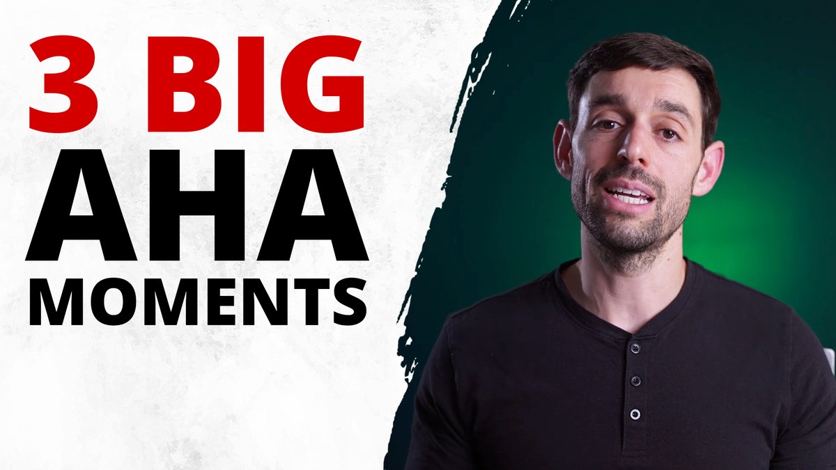 I have been an entrepreneur for over 15 years and I’ve had three “AHA” moments:

1.Ask for what you want 
2.Diversify your offerings 
3.Entrepreneurship is the same thing as running a business

➡youtu.be/V7h2RGvVNKE

#beyourownboss #entrepreneurship #realizations #successtips