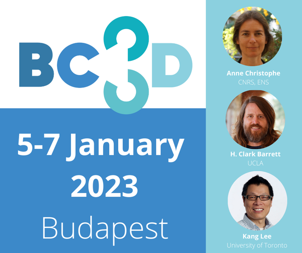 #BCCCD23 submissions are open! New this year 👉earlier deadline for submission of talks and symposia (31 July) 👉we welcome proposals for half-day pre-conference workshops or tutorials. More here: bcccd.org