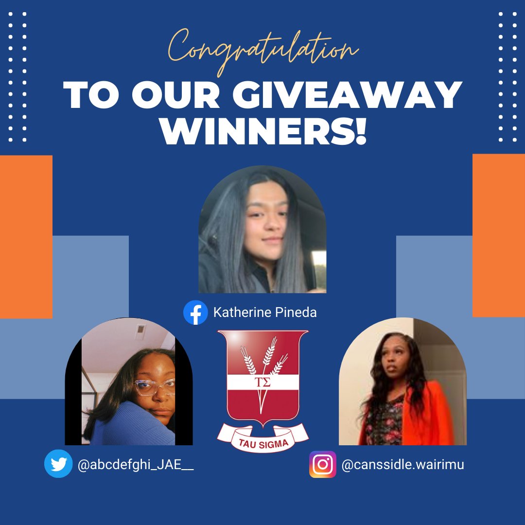 Congratulations @abcdefghi_JAE__!

Thank you to all our members who completed our survey. The information provided will help us with future programming.

#tausigmanationalhonorsociety #tausigma #tausigmadeltagamma #tausigmabears #morganstateuniversity #morganstate #morganonsocial