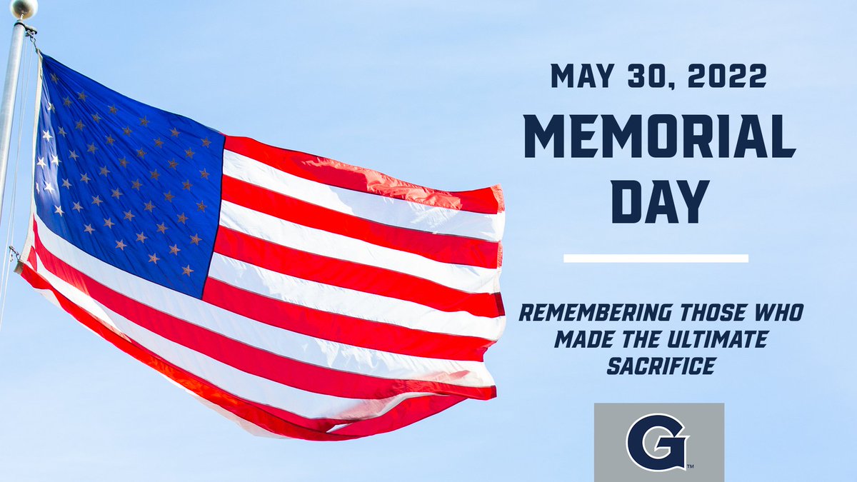 Today we honor and remember those who lost their lives defending our nation's freedom. May we never forget their service and dedication.

#HoyaSaxa | #MemorialDay