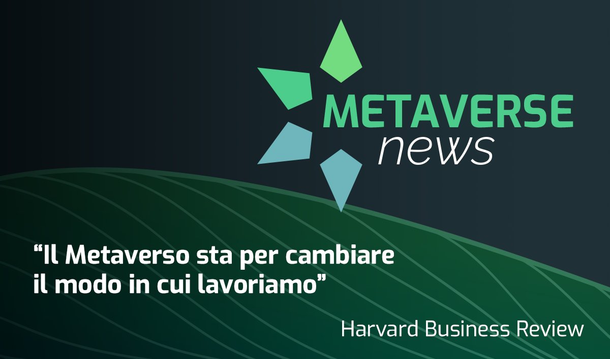 Realtà virtuale e intelligenza artificiale hanno le potenzialità per cambiare il modo in cui approcciamo il nostro lavoro quotidiano. Secondo l’Harvard Business Review i cambiamenti porteranno benefici al Work From Home e nuove modalità di apprendimento.

#metaverse