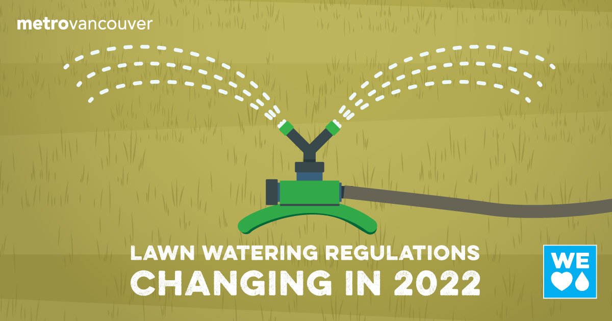 City of Delta on Twitter "Stage 1 of Metro Vancouver’s Lawn Watering