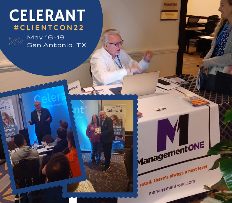CelerantTech's tweet photo. Special thanks to our partner @Manage_one for participating in our client conference and for being a keynote speaker๐ค. Paul Erickson, you held an excellent discussion about what it takes to win at retail in 2022. #ClientCon22 https://t.co/DCoErGM5rk