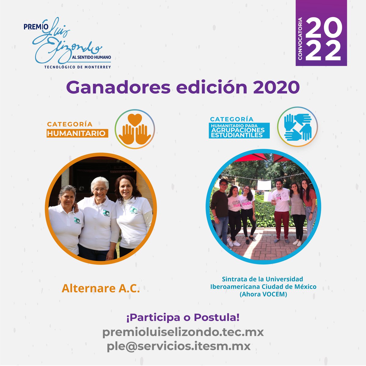 PremioLE's tweet photo. Conoce a los ganadores de la edición anterior del Premio Luis Elizondo.

¡Participa o postula!

https://t.co/TMn2GZ3pLe https://t.co/7GkOgS1lMV