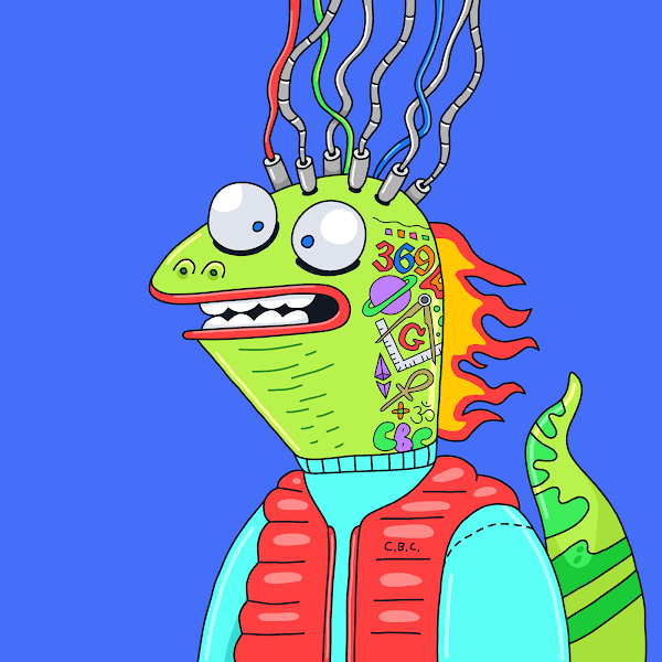 gm gm <a href="/CBCreepz/">creepz</a> feeling grateful i'm back in the game with my new lizard right before NFT NYC epicness. #CreepzStrongerTogether #DontSleeponCreepz