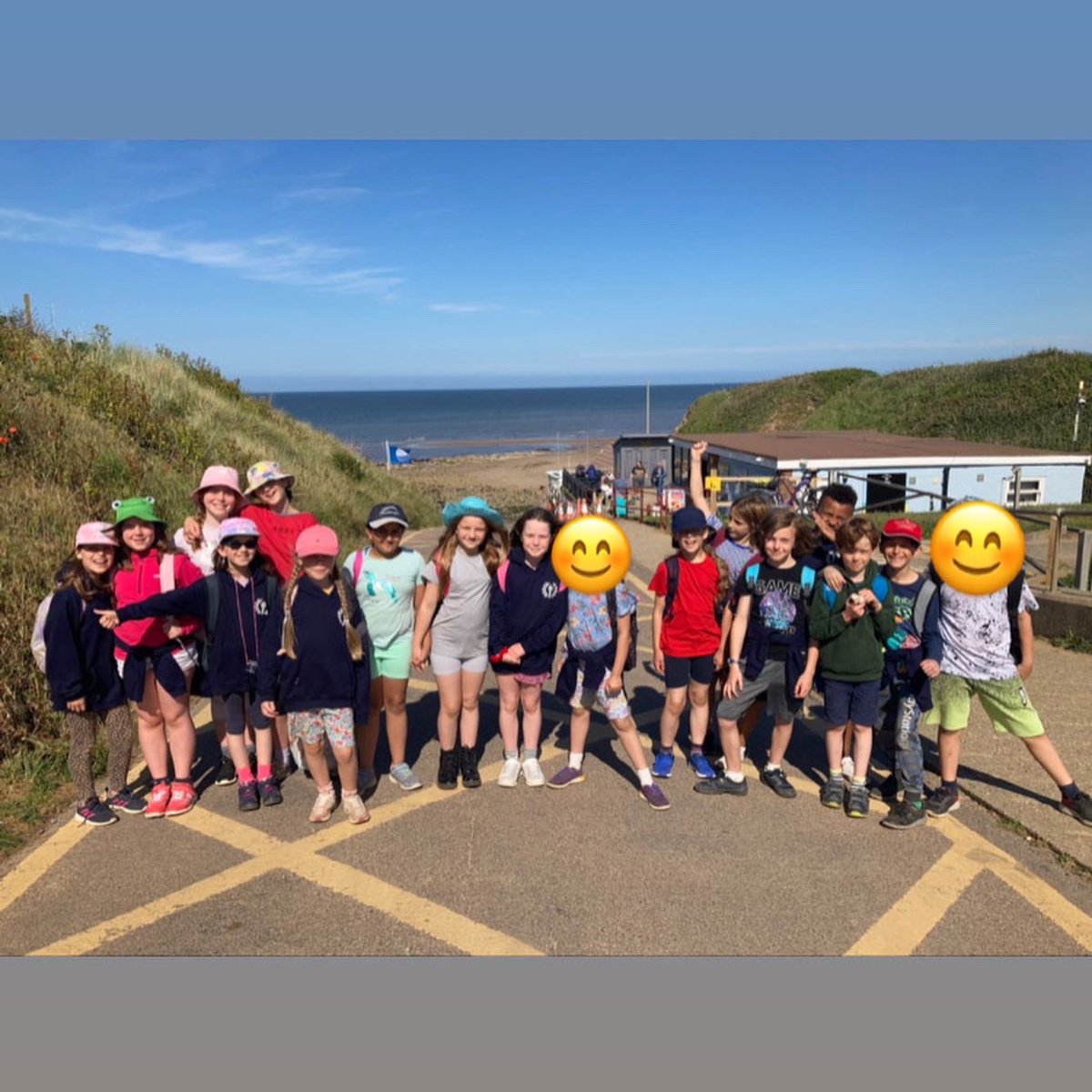 StChrisJunior's tweet photo. After a great time climbing, orienteering and being archers this morning, Year 4 are loving some time on the beach this afternoon before dinner later #fgroup #mystchris https://t.co/wOq8yjt7ov