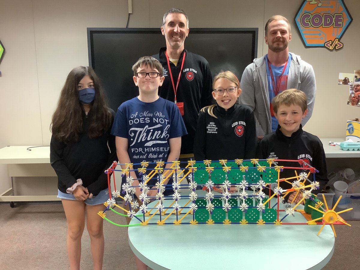 LEIBSTEM's tweet photo. Today the Kinetic Turbo Turners were named state runner-ups in the STEM Design Challenge State Competition in the Grades 4-5 division.  Their design uses ocean waves to make a hybrid ship causing less fossil fuel reliance.  #LeibPROUD @dasdleib @LIU12_STEM @moceanenergy @DoverSD https://t.co/403gus4Pyl