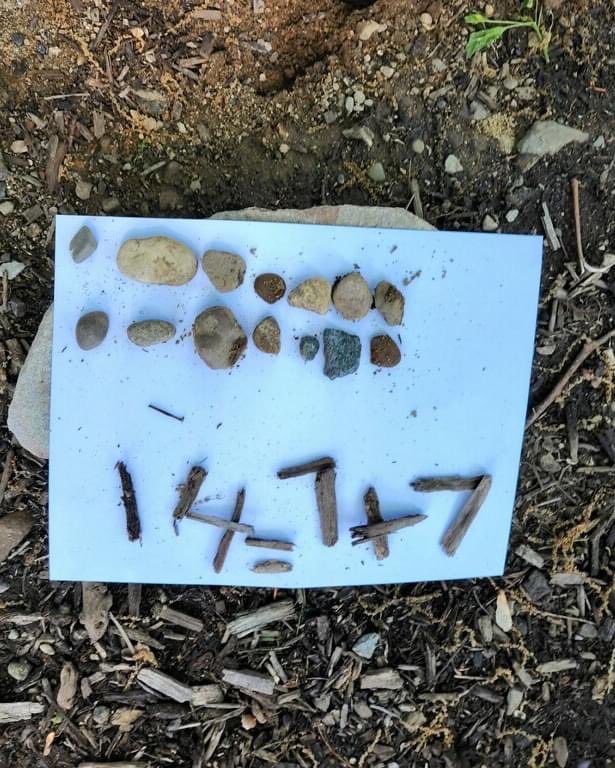 unitycharter's tweet image. .@unitycharter 1/2 Class made "nature arrays" and practiced their repeated addition! #getoutside #unitywolves @EcoSchoolsUSA @theecoheroes @ecoclimax @SJ_Program @NJPCSA @DrJB__ @NewJerseyDOE @MorrisCountyDOE