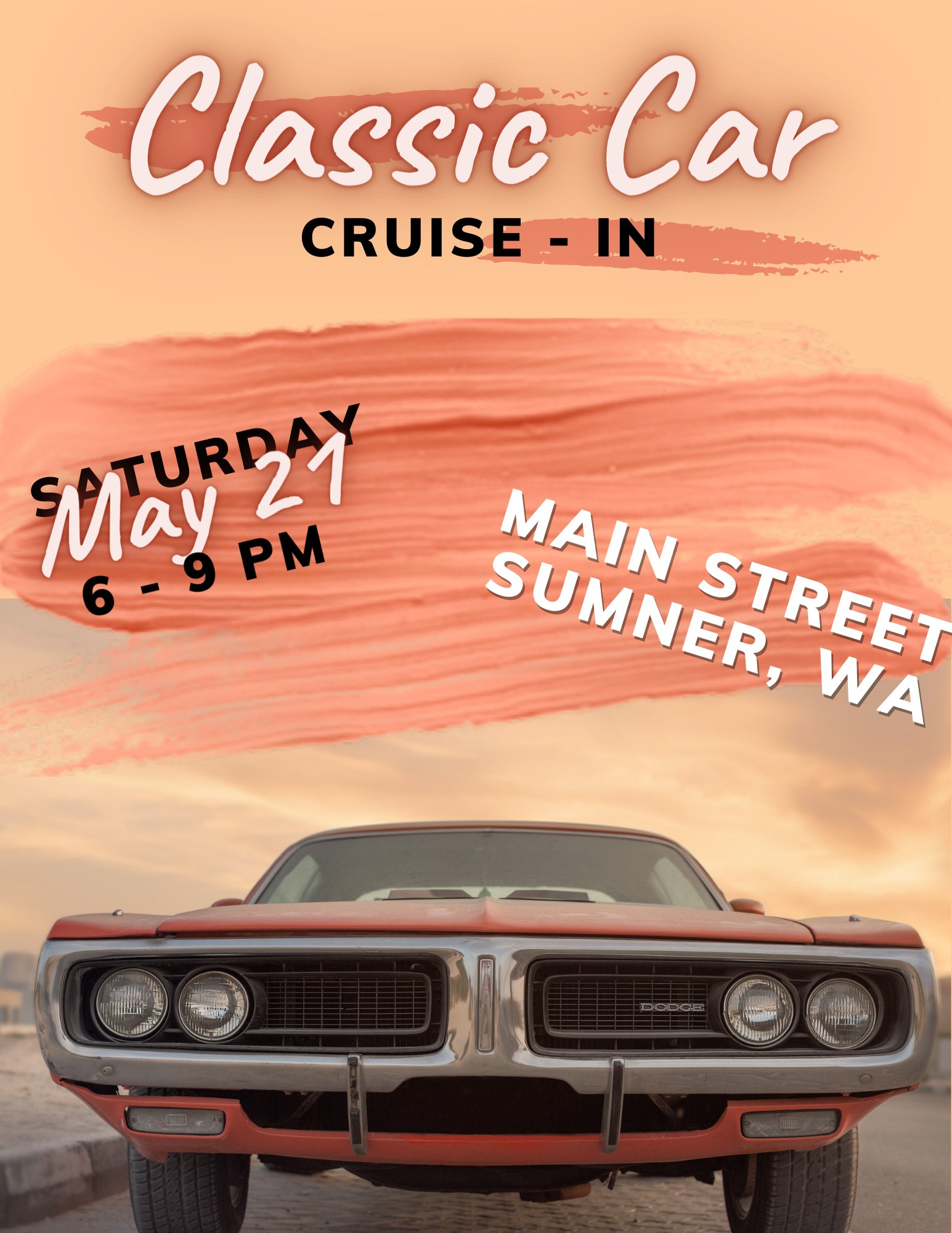 Sumner, Washington on Twitter "This Saturday, Sumner CruiseIn