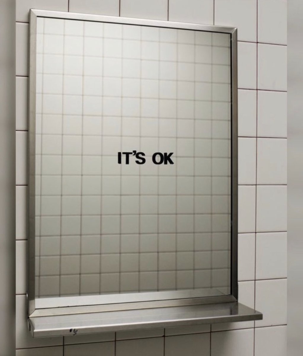 OKTOFEELTHINGS's tweet photo. It’s OK.

#itsoktofeelthings #itsok https://t.co/uG4hAMUfGk