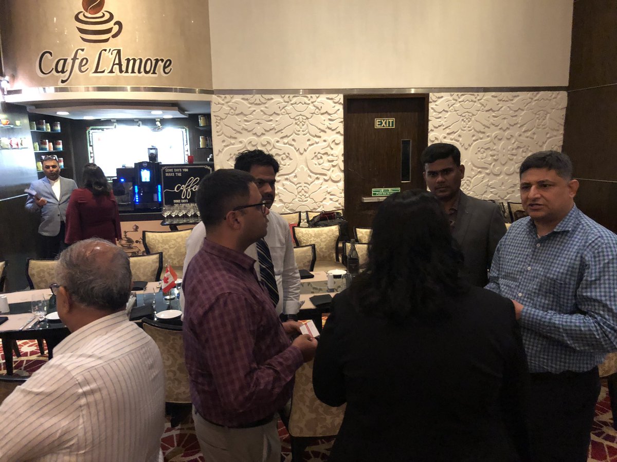 RayomandD1's tweet photo. Good networking dinner with our Canadian delegation ahead of @medical_fair. Don’t miss visiting the Canada booth no C-28 to explore Canadian expertise in the life sciences sector https://t.co/5tgQNRtQSm