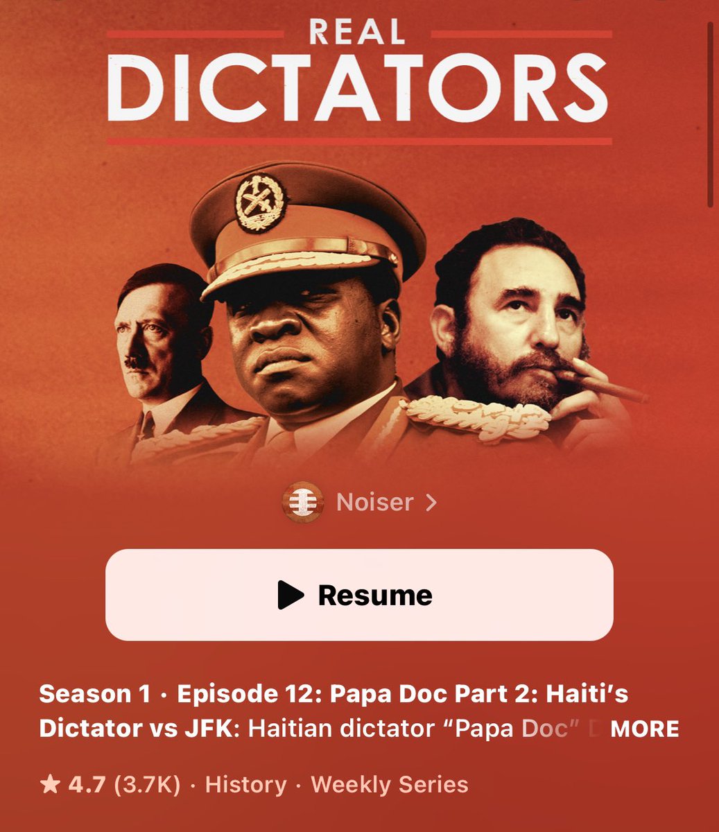 lilliana_louisa's tweet photo. @Noiser_Podcasts  the Real Dictators podcast is the best podcast y’all have! I mean 5 stars ⭐️ yesssssss!
#realdictators #noiser #hellyes https://t.co/Rk2zOPXgSB
