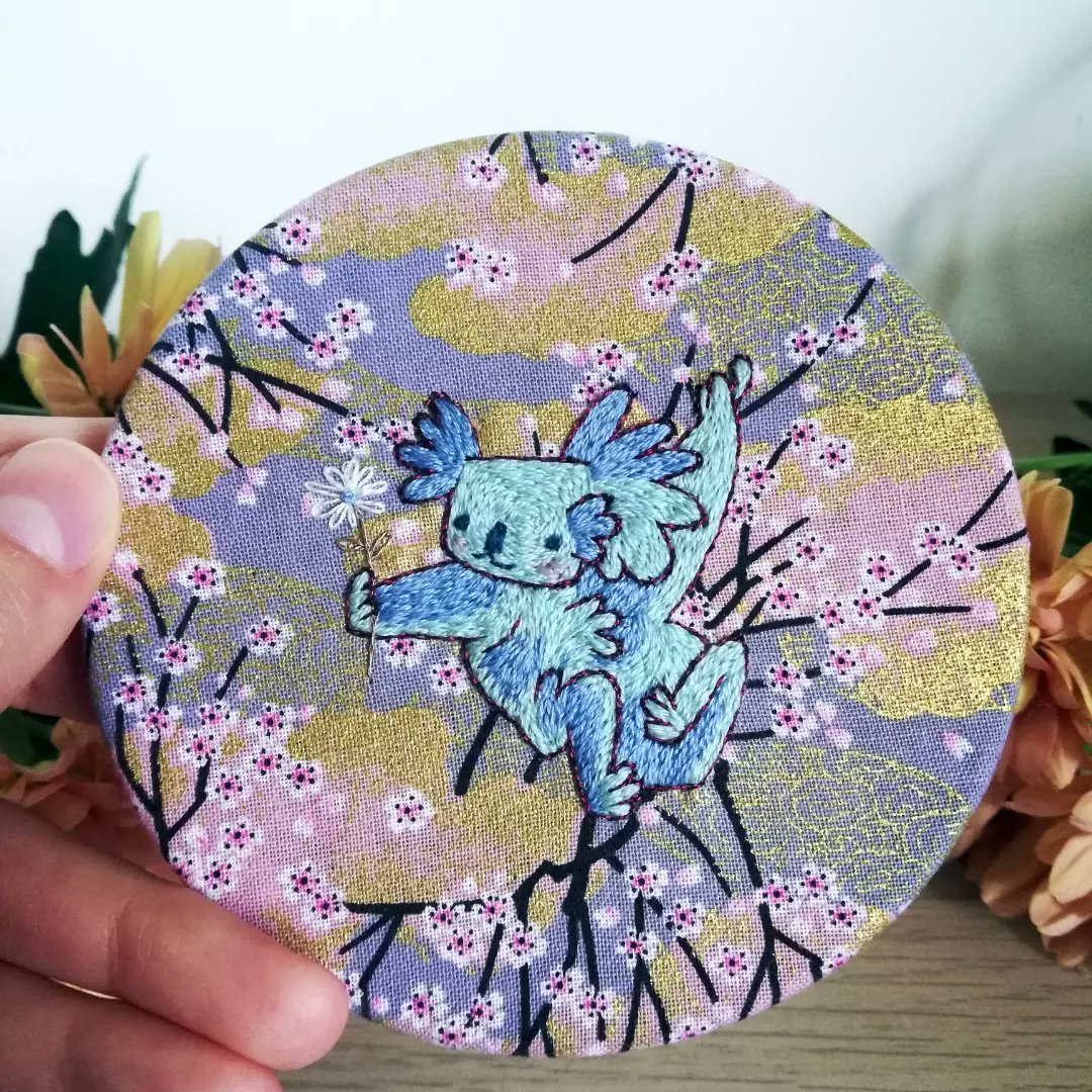 OTrichereau's tweet photo. "A Koala gift"
Unique piece.
Hand embroidery.
https://t.co/3LsI2DCRWE
I take custom orders.
#embroidery #stitch #koala #bear #ourson #koalaartwork #koalaembroidery
#cuteanimals #animalart #bluekoala #blueanimal #handstitched #uniqueart #handmadegift #australiankoala https://t.co/Y1phhJvVu3