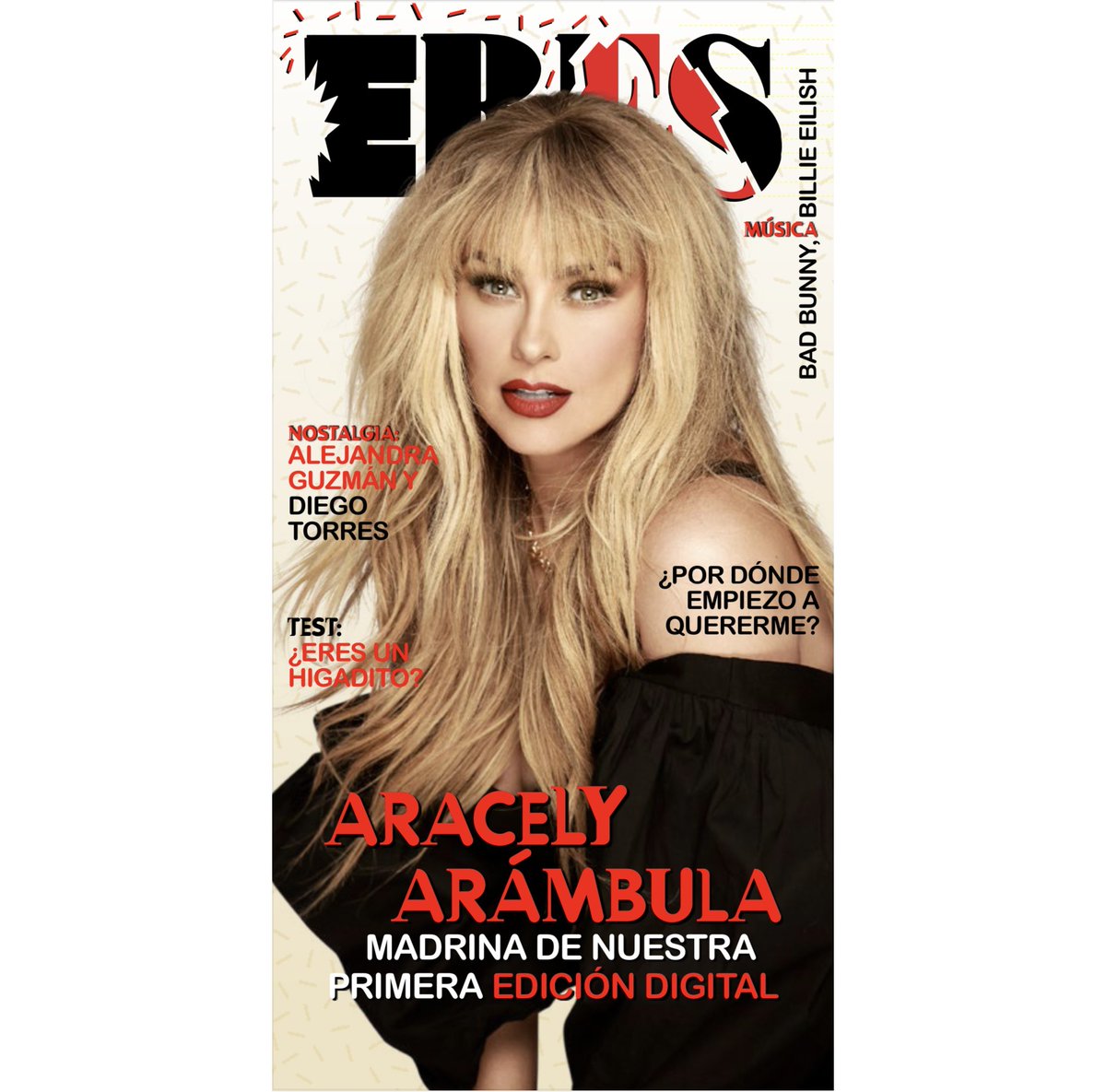 RevistaEresMx's tweet photo. ¡La revista que marcó una generación está de regreso! @aracelyarambula llega a nuestra portada más guapa que nunca con una entrevista exclusiva en la que nos habla de sus comienzos y esperado regreso en Televisa, su papel protagónico en la telenovela “La madrastra”, https://t.co/g00BN5r60o