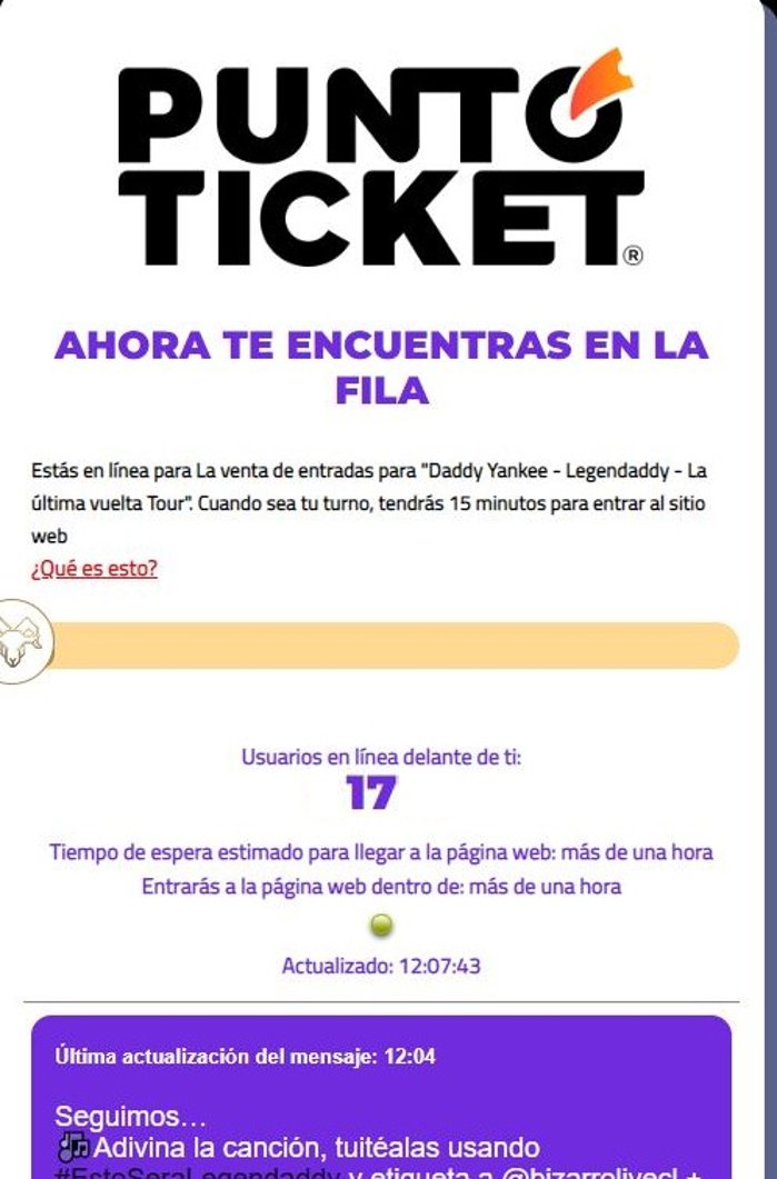 Esto será #EstoSeraLegendaddy #puntoTicket