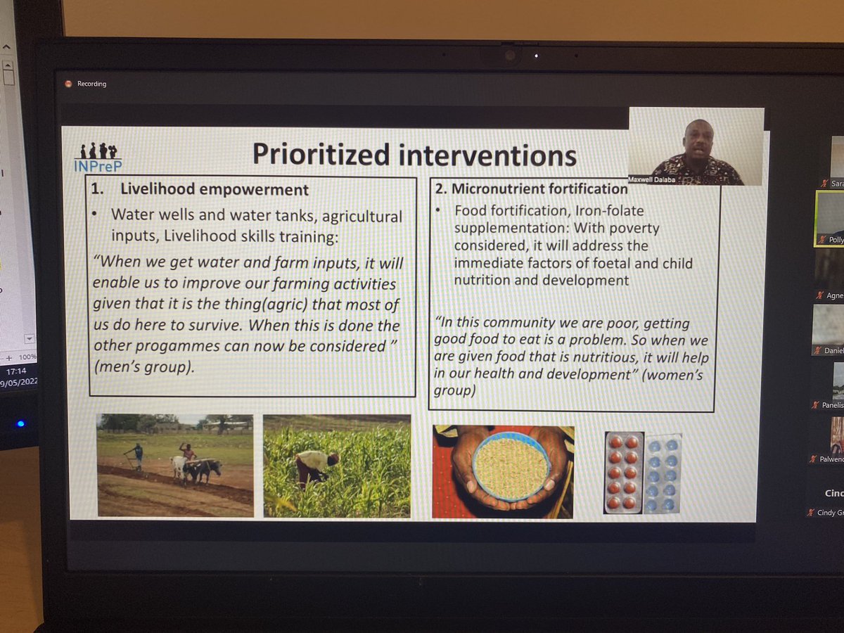 Dr Polly Hardy-Johnson (@pollyhj) on Twitter photo When asked what interventions they would prioritise to improve maternal and child nutrition, community members selected livlihood empowerment, micronutrient fortification and the involvement of men <a href="/DalabaMaxwell/">Maxwell Dalaba</a> <a href="/EngelbertNonte1/">Engelbert Nonterah</a> When asked what interventions they would prioritise to improve maternal and child nutrition, community members selected livlihood empowerment, micronutrient fortification and the involvement of men <a href="/DalabaMaxwell/">Maxwell Dalaba</a> <a href="/EngelbertNonte1/">Engelbert Nonterah</a>