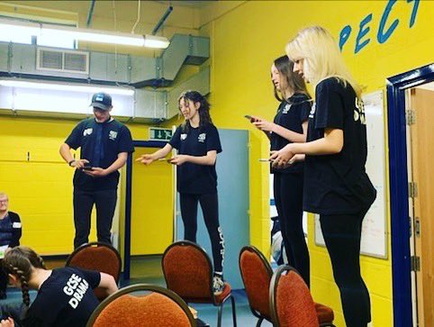 DramaTGS's tweet photo. Amazing Year 10 Drama students involved in Crucial Crew this year. Lots of fantastic feedback @tgschool Well done! https://t.co/dzI1KxudjE