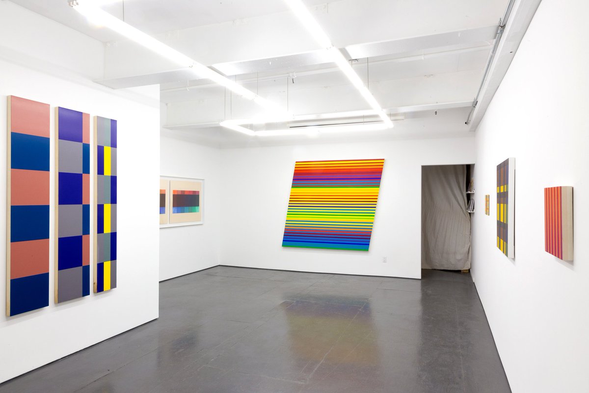 TransmitterNYC's tweet photo. On view: "Harmony and Contrast: Chromatic Painting at the Turn of the Century" • Works by: #SiriBerg, #GabrieleEvertz, #DanielGHill, and #VincentLongo https://t.co/FNMfznVnHX