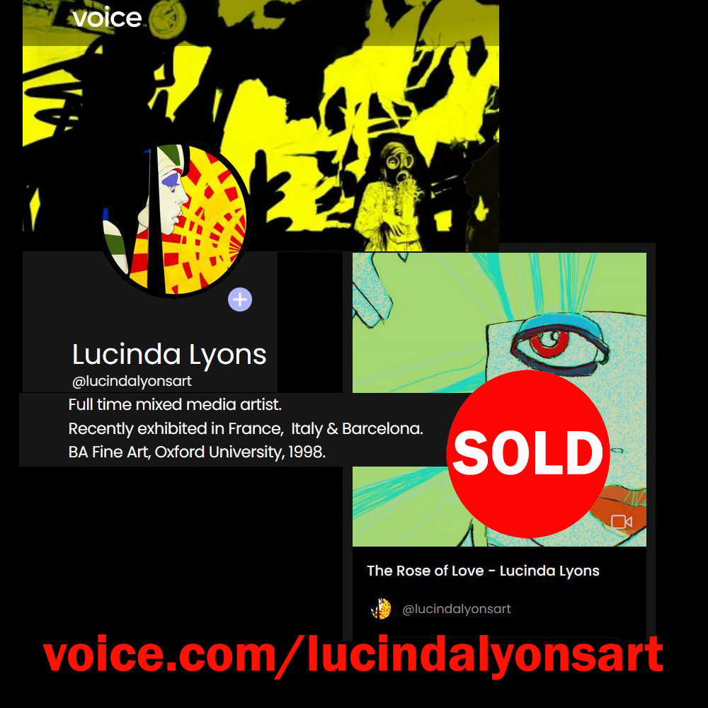ArtLucinda's tweet photo. Thanks for collecting The Rose of Love @AndyCMarshall ❤️❤️Sold with @voiceNFT @VoiceHQ
Cheers🌻🌻🌻That's the 1st animation I ever made and thanks for bidding too @trayfiskart 💜💜❤️
#cleannfts #animation #stopmotionstudiopro https://t.co/ww5IVJzVEc