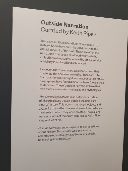 FlourishRo's tweet photo. Our group visited Keith Piper's The Seven Rages of Man which inspired powerful writing and discussions this afternoon. If you are in Sheffield do visit this brilliant display at Graves Gallery.  
#OutsideTheFrame  #TheWayIFlourish
https://t.co/CtTXDw4LTn https://t.co/jvuTebQ6r2