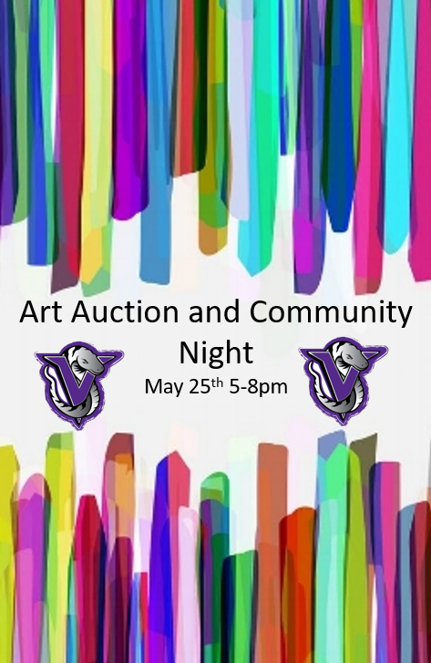 1 week until AVPS's first ever Art Auction and Community Night.
The students have been working hard and are excited to share their class and individual talents. These pieces are amazing!!!!!!
Along with the Art, there will be food trucks and Mini Master Classes including: