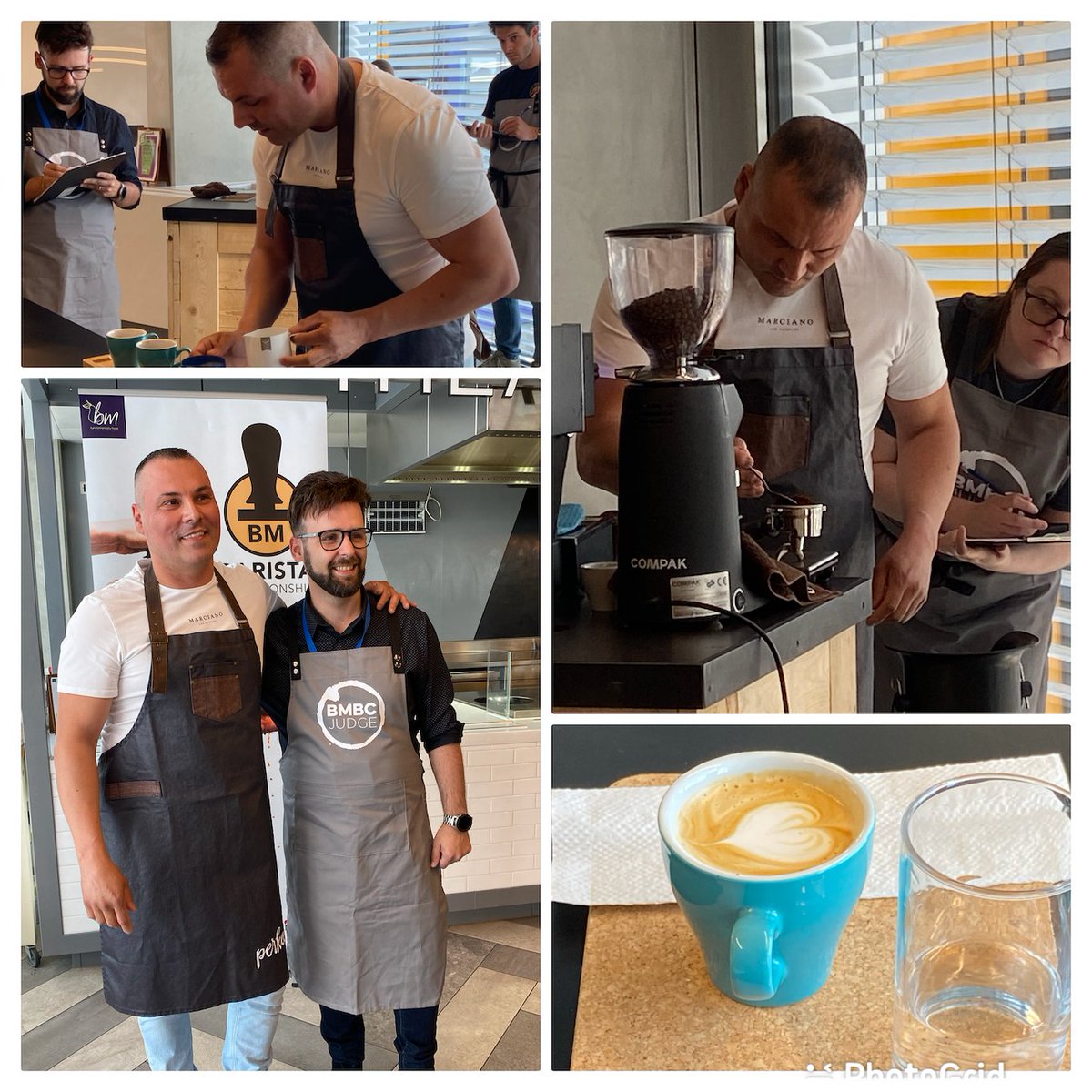 perkeecoffee's tweet photo. Well done to our final competitor Sandor #BMBC22 https://t.co/KqsQTFe4yL