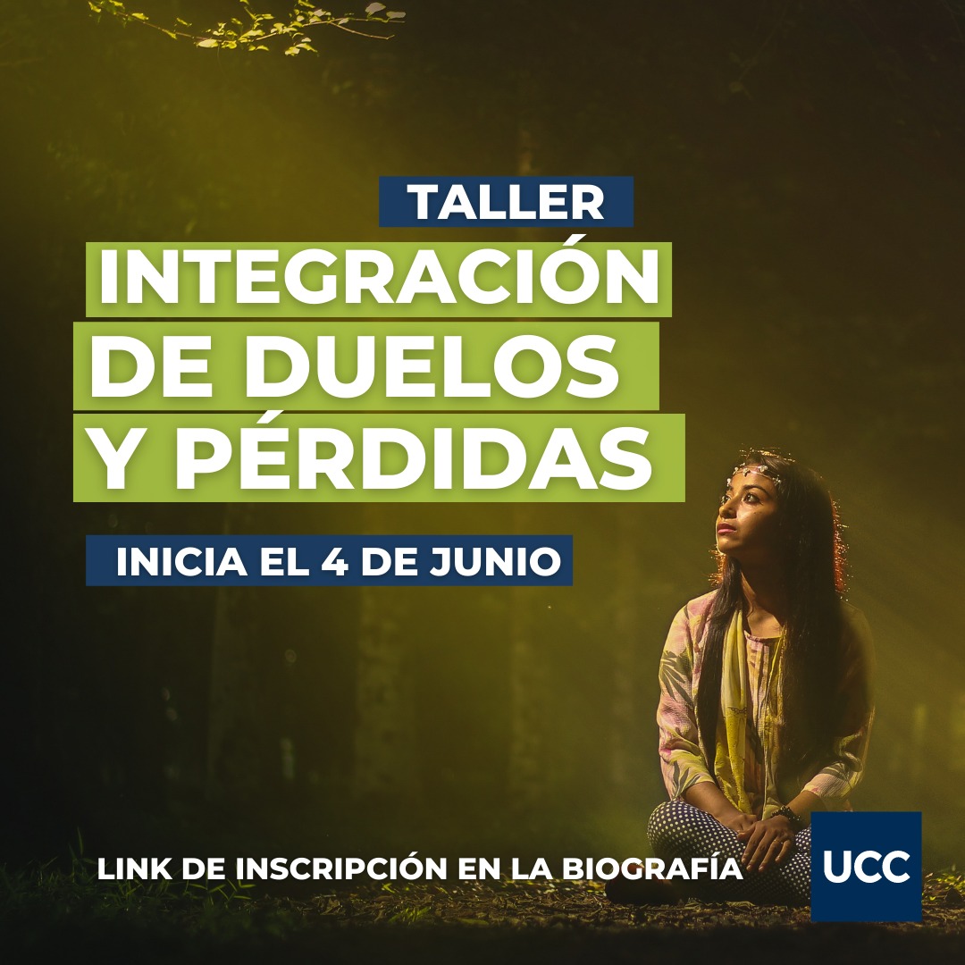 idymisionucc's tweet photo. 🤍Los duelos y pérdidas son parte de la vida. Sin embargo, aprender a transitarlos es todo un desafío. 

😊Por eso, proponemos este taller que se llevará a cabo en del mes de junio. 

💻Los encuentros serán los sábados de 10 a 12.30h

▶️Link de inscripción https://t.co/iQK7WRcvma https://t.co/fmhHHpxQZ9