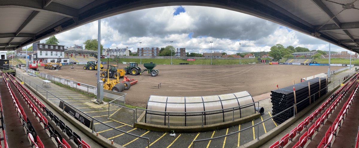 LewesFCWomen's tweet photo. After 137 years of football, The Dripping Pan is finally getting a level playing field, thanks to @premierleague Stadium Fund. Game changer.
#FansOfChange #EqualityFC
https://t.co/PlfBRL8mLl https://t.co/VxwChBVQNn