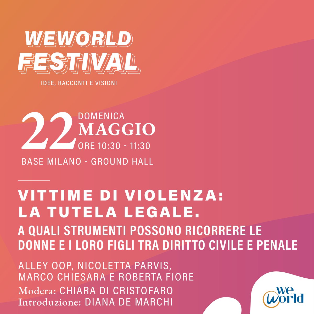 WeWorldOnlus tweet picture