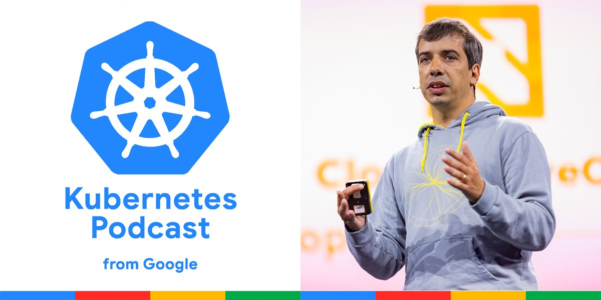 Live from #KubeCon, a round-up of all the ecosystem news, and a behind-the-scenes look with conference co-chair, Ricardo Rocha (<a href="/ahcorporto/">Ricardo Rocha</a>) from <a href="/CERN/">CERN</a>.

📃 kubernetespodcast.com/episode/180-ku…
🔊 kubernetespodcast.com/subscribe
