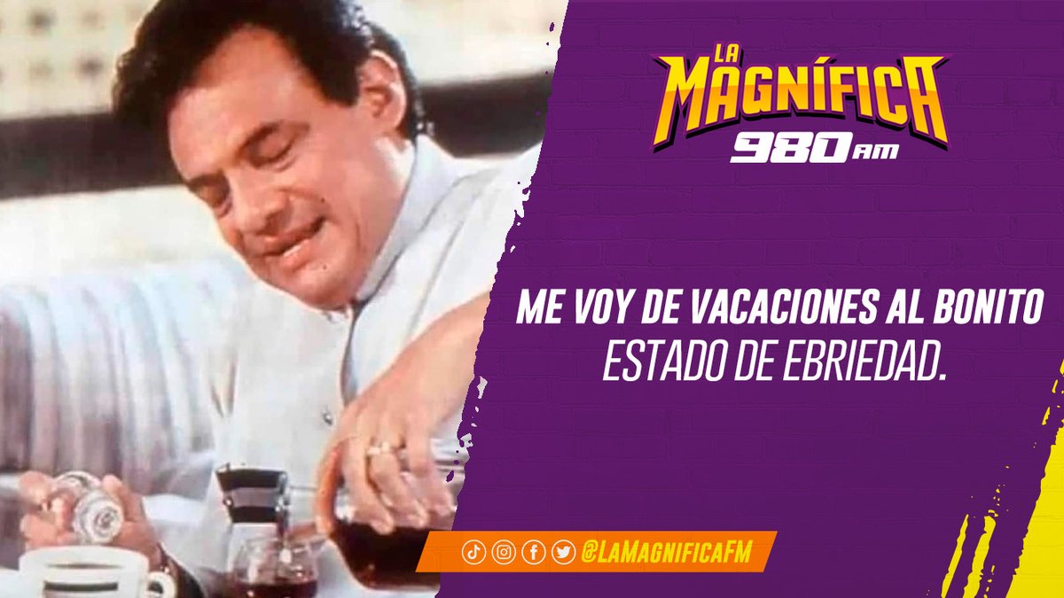 lamagnifica980's tweet photo. ¡Ya quiero estar de vacaciones!

😅😅😂😂🤣🤣🍺🍺🍻🍻🍷🍷

#LaMagnífica #MemeMagnífico #Humor #980AM #LaPatronaDeLaRadio https://t.co/mXoYbSzDxx