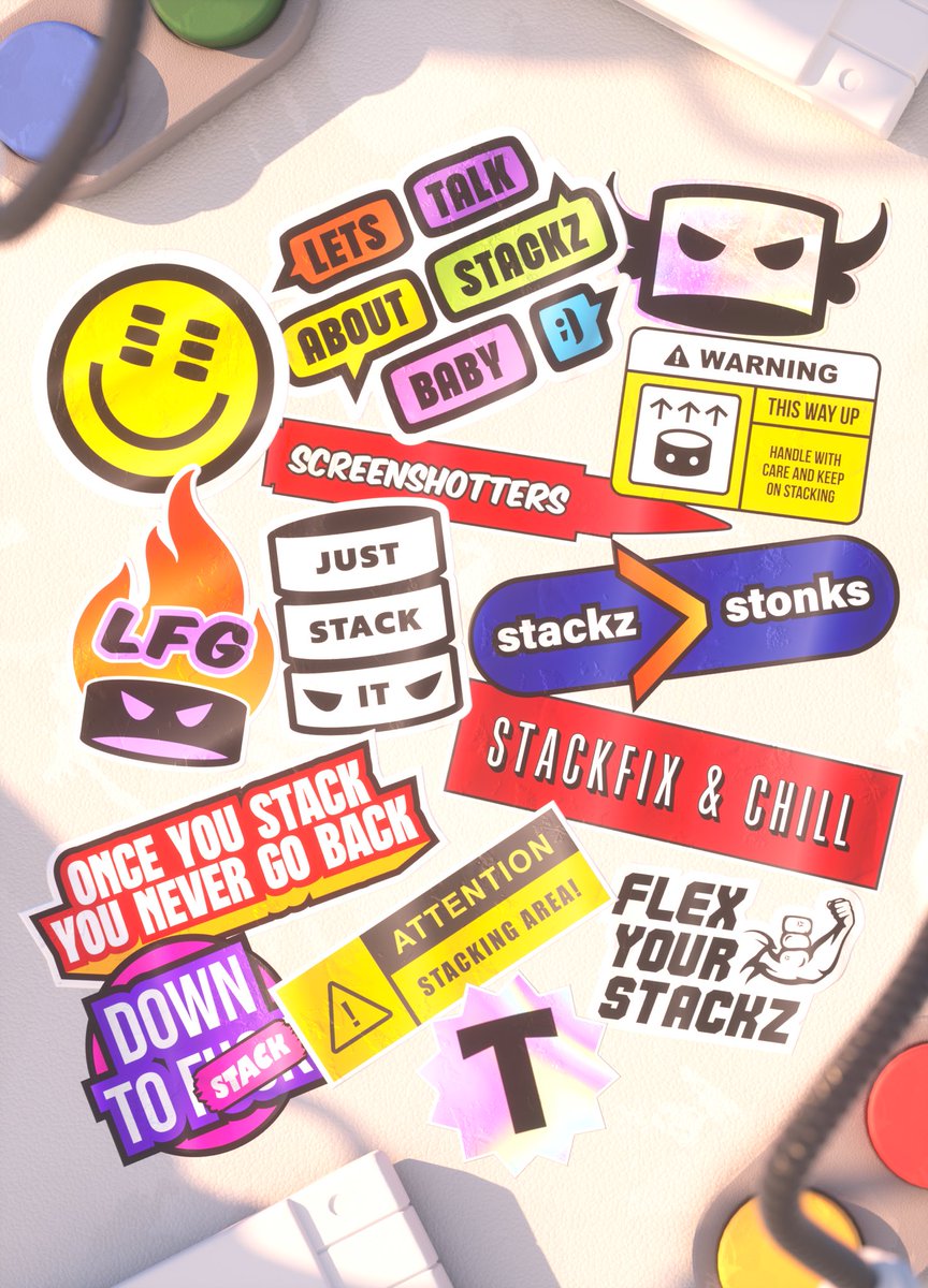 We have added a bunch of stickers to our Discord server! 👀

The server will be opened publicly at a later date. Be on the look out for any whitelist giveaways! 💫

Please, let us know in the comments which of these is your favourite so far!