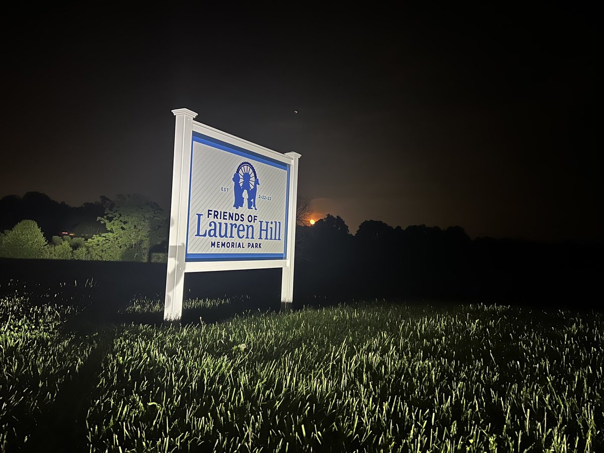 This great picture was captured a couple nights ago! Send us your pictures of you and your dogs at the park!