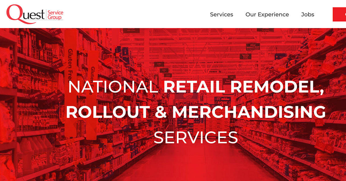 questservicegrp's tweet photo. Quest is proud to announce the launch of its newly redesigned website @ https://t.co/Hfd9VMohmJ. 
The new website promotes Quest's services, which include #storeremodels, #fixtureinstallations, #retailrollouts, #retailresets, and #retailmerchandising. #nationalretailservices https://t.co/HDRxBxdWNa