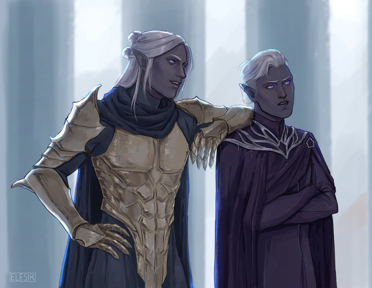 Verin and Essek

who are they judging 🤔 

#criticalrolefanart #essekthelyss