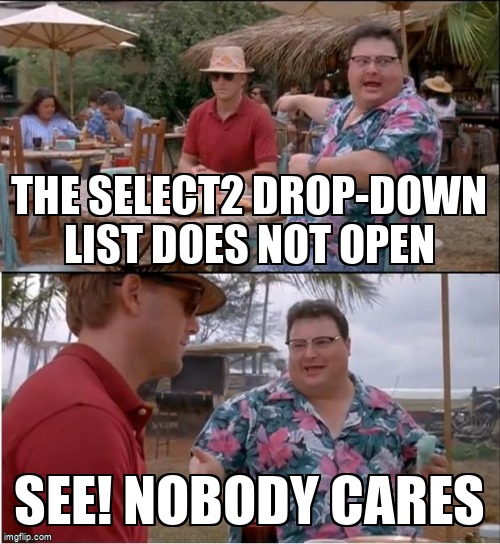 overflow_meme's tweet image. The select2 drop-down list does not open stackoverflow.com/questions/7230… #aspdotnetcore #visualstudio2022 #jqueryselect2