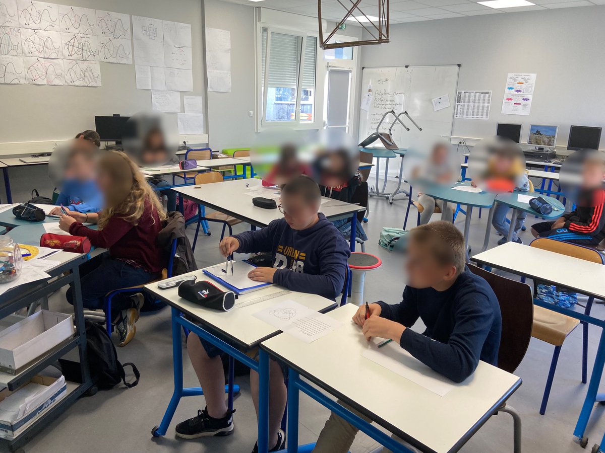 Des élèves de CM2 attentifs et investis pour leur journée d’immersion aux côtés des 6èmes #LiaisonCycle3