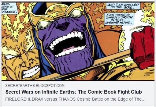 Firelord uses his flame staff to choke hold Thanos. Enter the link to learn the cosmic heralds' fate!