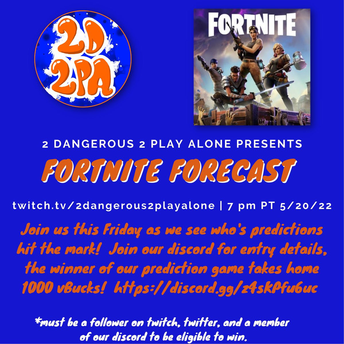 2D2PA's tweet image. It’s not too late to get your submissions in for our #Fortnite event this Friday. Can you make the most accurate guesses? Winner snags 1000 #vbucks! #Xbox #girlgamer #smallstreamer #KOOPTROOP