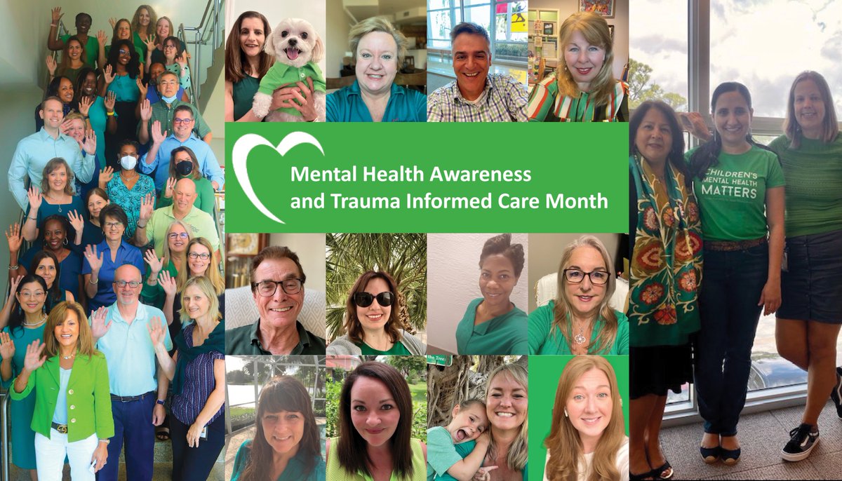 cscpbc's tweet image. It's Get Your Green On Day in Palm Beach County! CSC staff is wearing green today for Mental Health Awareness and Trauma Informed Care Month. #GYGO2022 #GetYourGreenOn #cscpbc