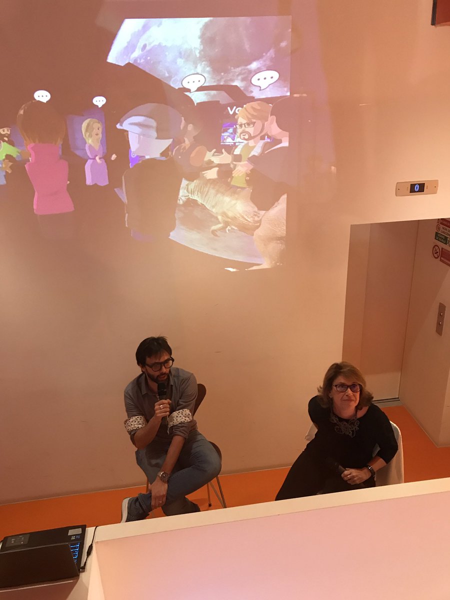 iosonolacora's tweet image. Eccoci a @meetcenter per la presentazione dell’ebook #womeninthemetaverse di @SIMO2 
con @ClaudiaCannone2 @espby @oraziospoto @jazzthink 

#vr #techstorytelling