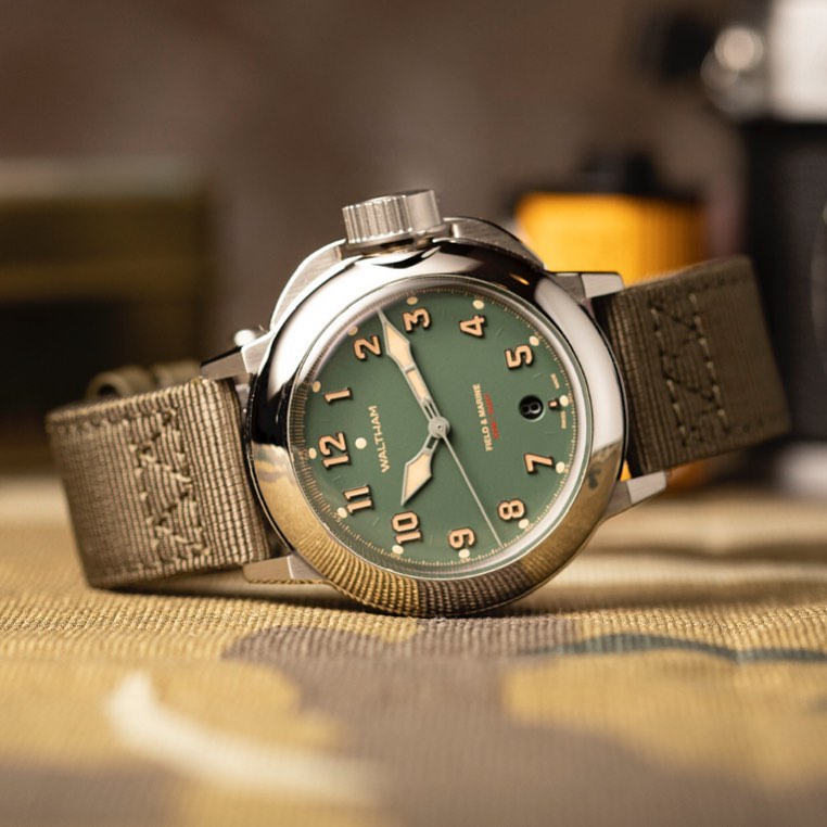 WalthamOfficial's tweet photo. The American trench watch which made the Swiss go over their books.
Charles Depollier invented waterproof technology and applied it to the Waltham Field & Marine.
As certified by the American military board of standards in 1919.
#walthamwatches #waltham #americanwatch https://t.co/00V72HFoBc