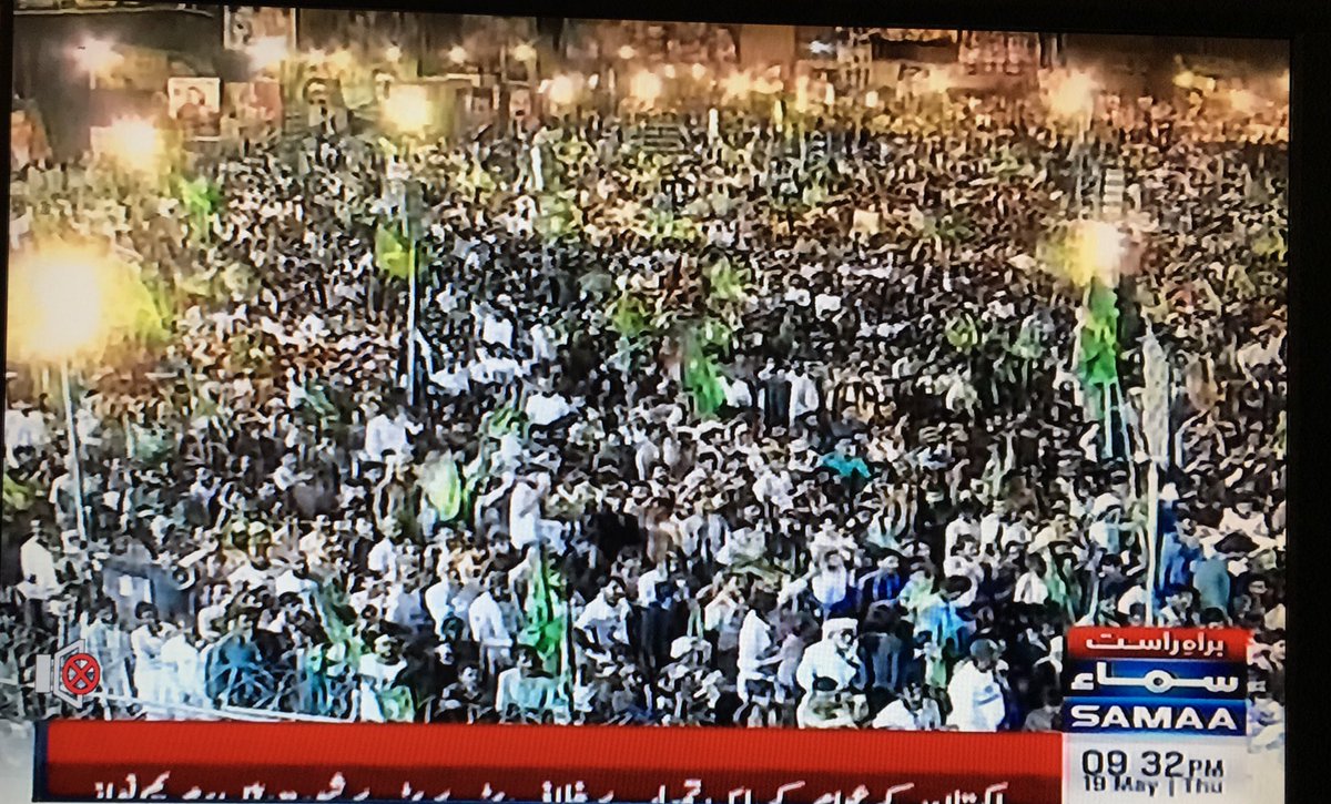 hinaparvezbutt's tweet photo. آج تو سارا سرگودھا ہی مریم بی بی کے جلسے میں آ گیا۔۔۔ https://t.co/zsT8WJzsgI