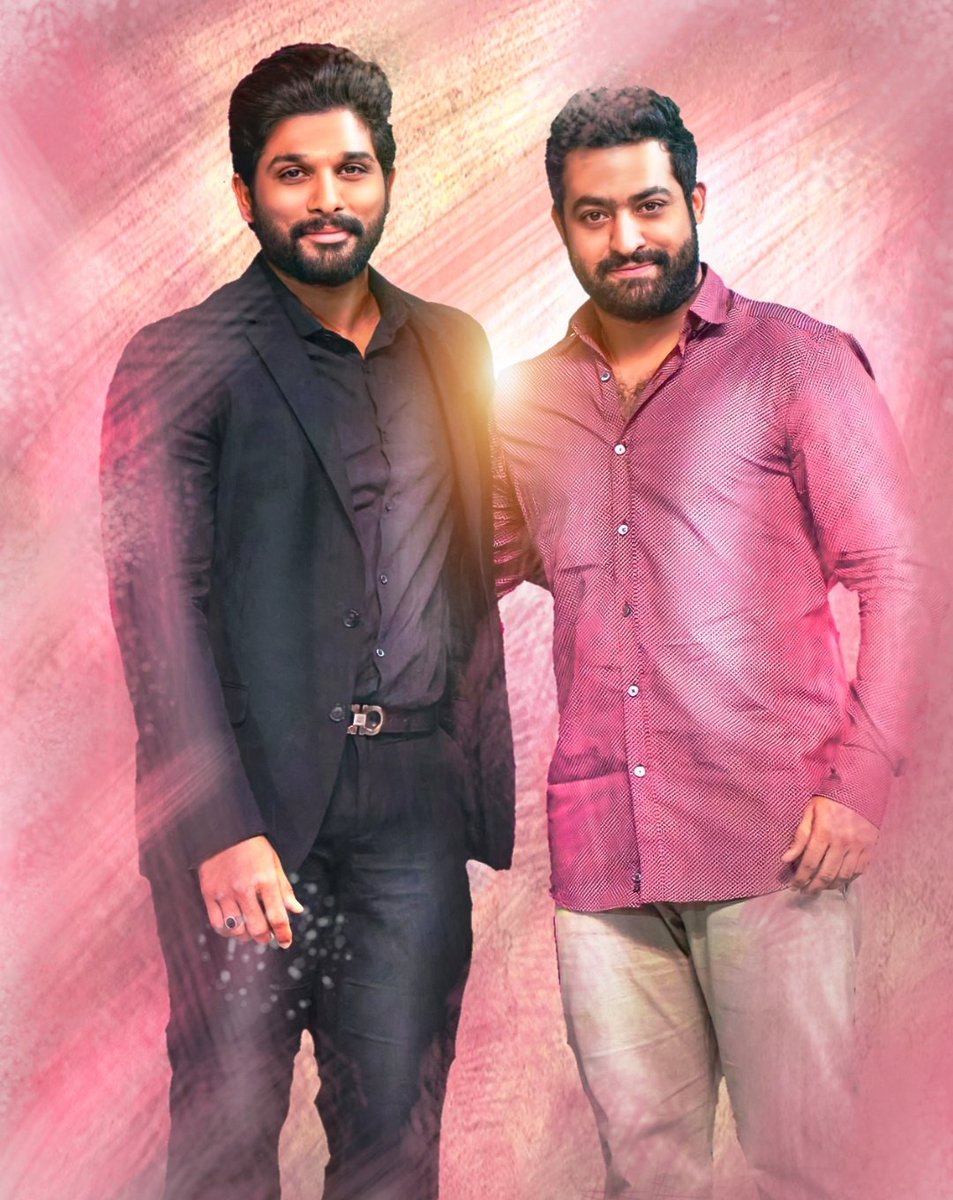 CareOfAlluArjun's tweet photo. Happy Birthday @tarak9999 ❤️🔥 
ATB for The Future Projects👍💥

Best Wishes From @AlluArjun Fans!
#HBDManOfMassesNTR https://t.co/uSwpkBREcf