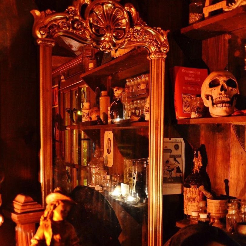 ⑥ “กระจกผีสิง” กระจกนี้ถือว่าอันตรายอันดับต้นๆ รองจากแค่แอนนาเบลล์ เพราะกระจกนี้ไม่ใช่กระจกผีสิงธรรมดา แต่มันเป็นเหมือนประตูระหว่างโลกคนเป็นกับคนตาย เคยถูกนำมาใช้ในพิธีเรียกวิญญาณ และเคยมีคนส่องเห็นวิญญาณในกระจก