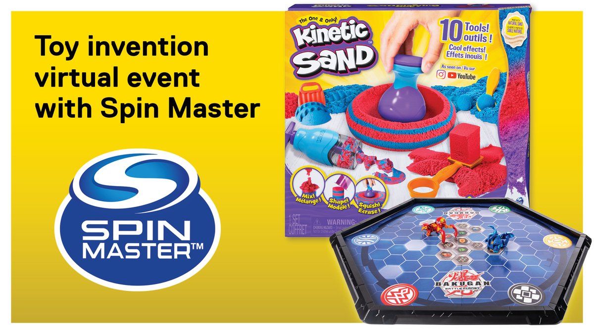 Your creative skills could be an asset in the world of toy invention. Join us on June 8 for a virtual demo and info session with experts from <a href="/SpinMaster/">Spin Master</a>. RSVP today: bit.ly/3wpx9eR <a href="/thecreativeschl/">The Creative School</a>