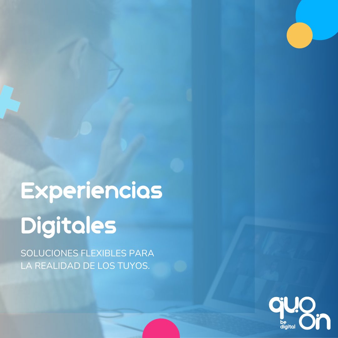 Quoon_BeDigital's tweet photo. Descubre algunas de nuestras ideas para estar cerca, aun estando lejos.  👉https://t.co/9rrm7bpnGS

#digital #experiencias #resultados #digitalculture https://t.co/DkXZ2L1cBz