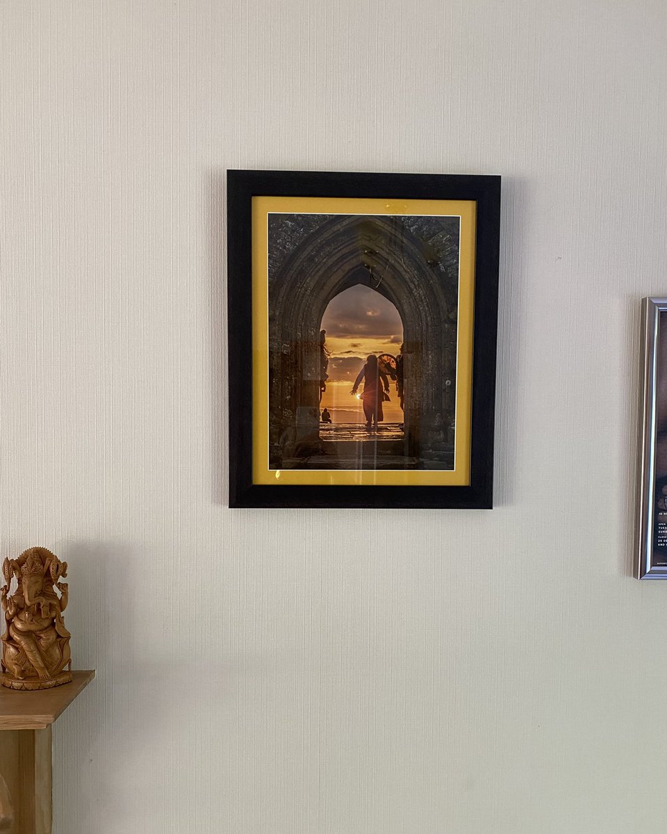 .. has pride of place in our living room 😊 we think it looks brill! #GlastonburyTor by @Glastomichelle